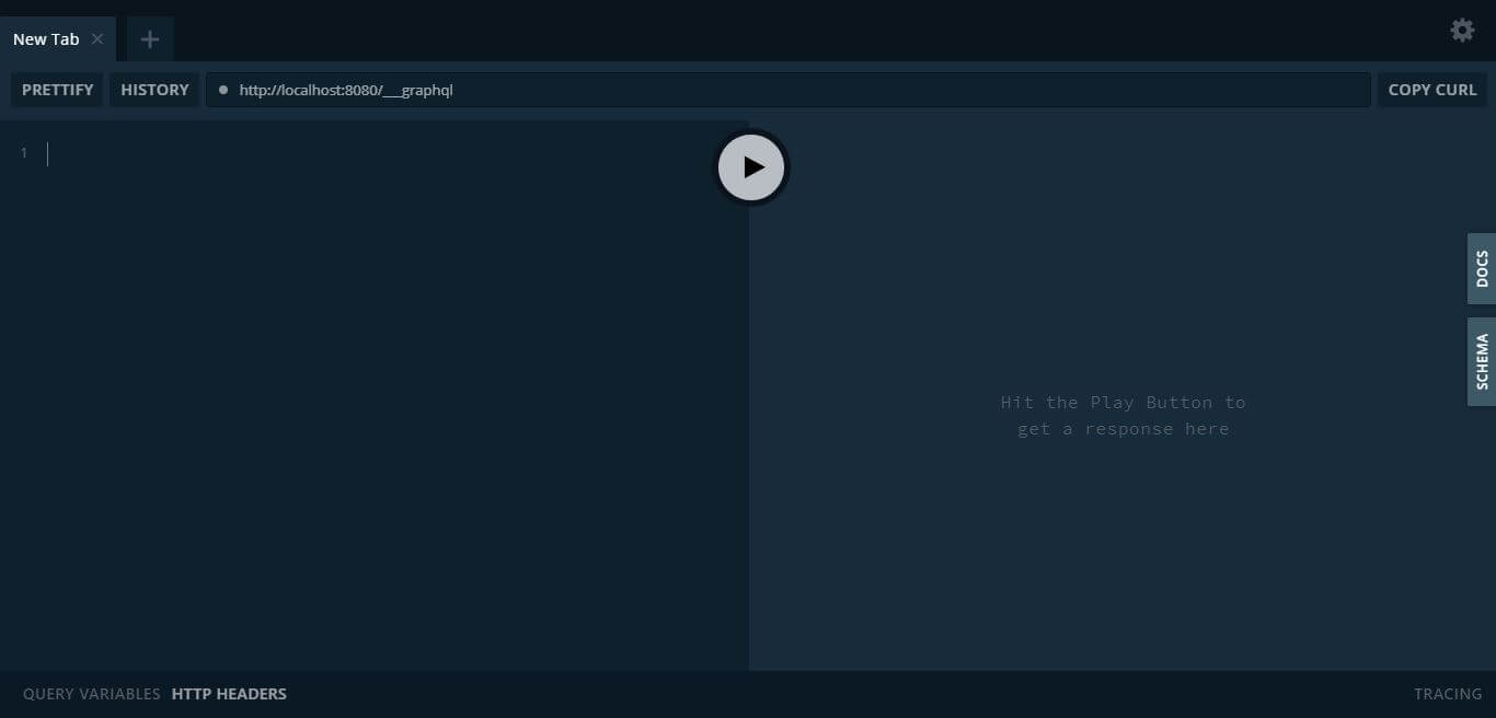 GraphQL playground